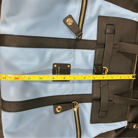 Henri Bendel Black and Blue Bag/ Backpack - Picture 14 of 16